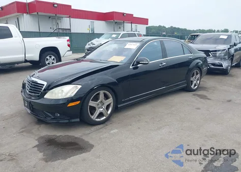 2007 Mercedes-Benz S 550 из США, поврежденный, VIN WDDNG71X97A085792